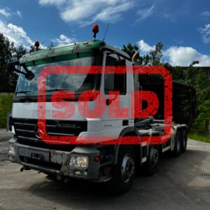 2008 Mercedes-Benz Actros 3248 8x4 Hakengerät