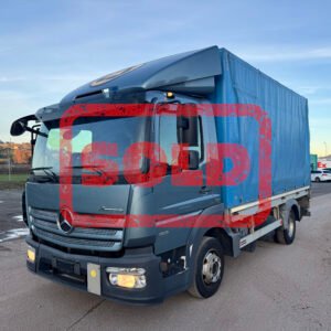 2016 Mercedes-Benz Atego 818 4x2 Blache-Hebebühne